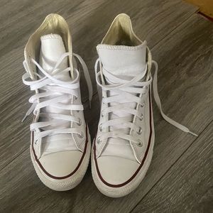 White Leather All Star Converse